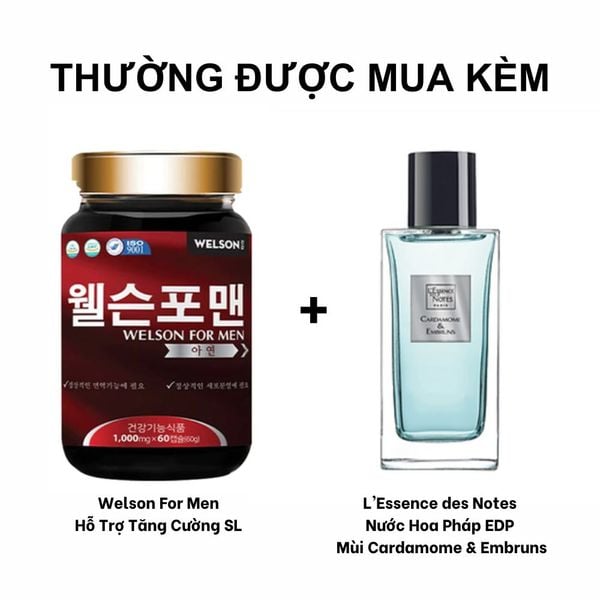 Welson For Men Hỗ Trợ Sinh Lý Nam Từ Hàn Quốc