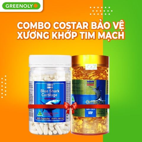 Combo Costar Bảo Vệ Xương Khớp Tim Mạch Toàn Diện