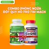 Combo Phòng Ngừa Đột Quỵ Hỗ Trợ Tim Mạch CoQ10 Người Lớn