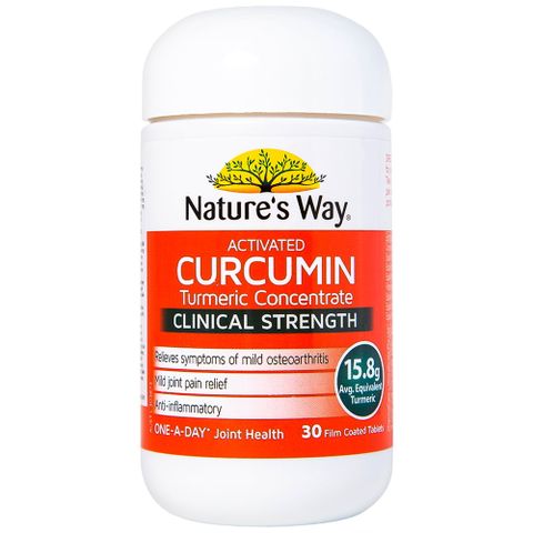 Nature’s Way Viên Uống Tinh Chất Nghệ Activated Curcumin Clinical Strength 30 Viên