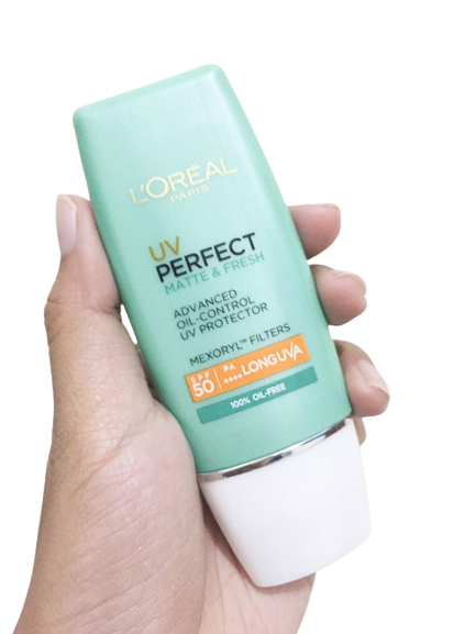 L'Oréal Kem Chống Nắng Kiềm Dầu UV Perfect Matte & Fresh 30ml