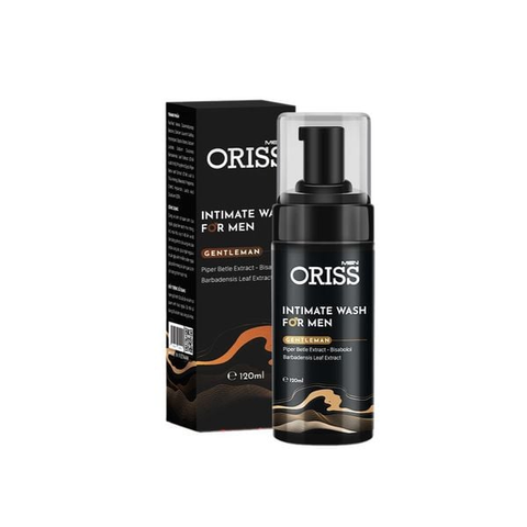 Oriss Dung Dịch Vệ Sinh Nam Hương Nước Hoa Gentleman Chai 120ml - Quà Tặng