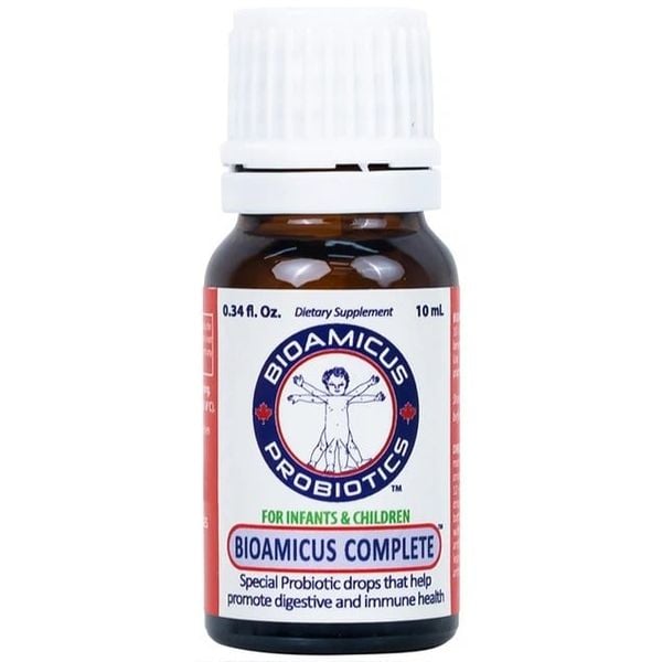 Bioamicus Complete Men Vi Sinh 10 Chủng Lợi Khuẩn Hỗ Trợ Hệ Vi Sinh Đường Ruột Cho Trẻ Lọ 10ml