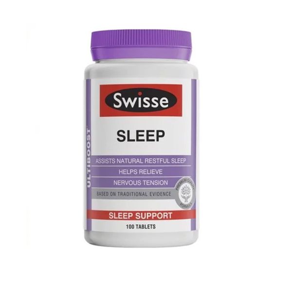 Swisse Viên Uống Hỗ Trợ Cải Thiện Giấc Ngủ Ultiboost Sleep 100 Viên