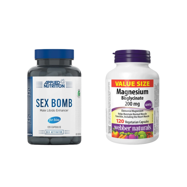 Combo Applied Nutrition Và Webber Magie Hỗ Trợ Tăng Cường Sức Khỏe Nam Giới, Giảm Strees, Cải Thiện Giấc Ngủ