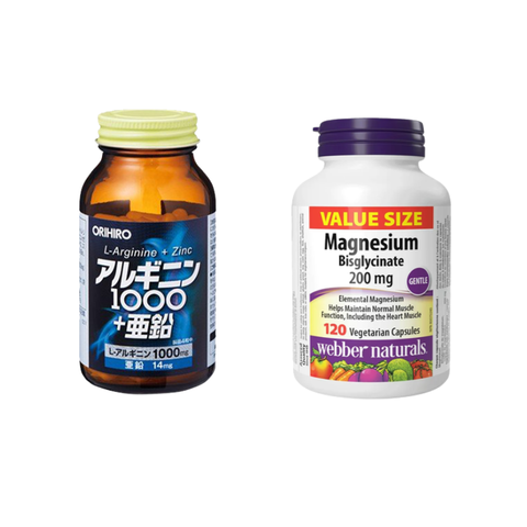 Combo Orihiro Zinc Và Webber Magie Hỗ Trợ Tăng Cường Sức Khỏe Nam Giới, Giảm Strees, Cải Thiện Giấc Ngủ