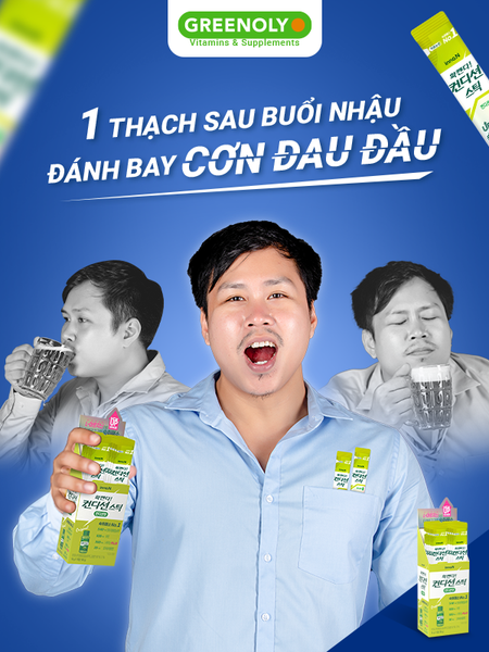 Kolmar Thạch Giải Rượu Chiết Xuất Khúng Khéng Vị Nguyên Bản 10 Gói