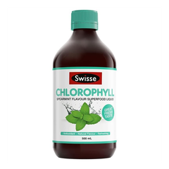 Swisse Nước Tảo Diệp Lục Chlorophyll 500ml Vị Bạc Hà