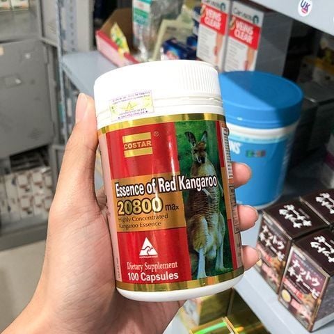 Combo 2 Hộp Hỗ Trợ Phái Mạnh Essence Of Kangaroo 20800max - Costar Của Úc Chính Hãng 100 Viên