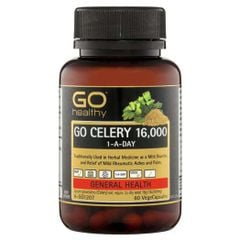 Go Healthy Viên Uống Hỗ Trợ Cải Thiện Gout Go Celery 16,000 60 Viên