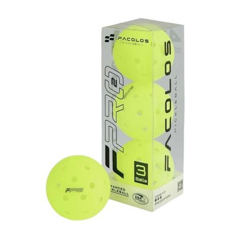 Facolos F-Pro Bóng Pickleball Peformance Gen 2 (Hộp 3 Trái)