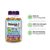 Webber Naturals Viên Uống Hỗ Trợ Tim Mạch, Não Triple Strength Omega 3 900mg EPA/DHA Hộp 80 Viên