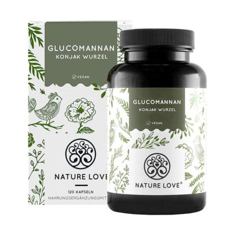 Nature Love Viên Uống Giảm Cân An Toàn Glucomanan 4000mg 120 Viên