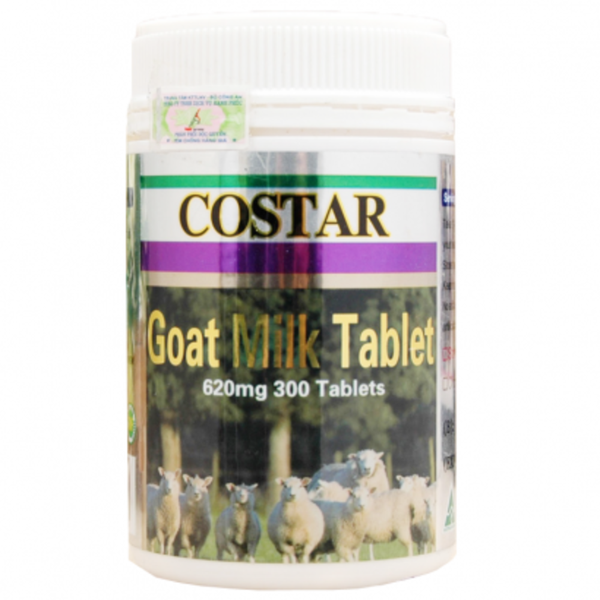 Costar Viên Sữa Dê Cô Đặc Goat Milk Tablet 1000mg 300 Viên