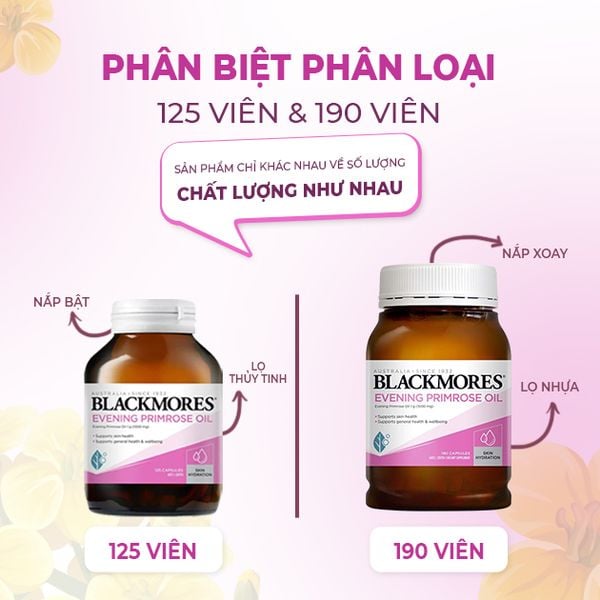 Tinh Dầu Hoa Anh Thảo Blackmores Evening Primrose Oil Của Úc Chính Hãng