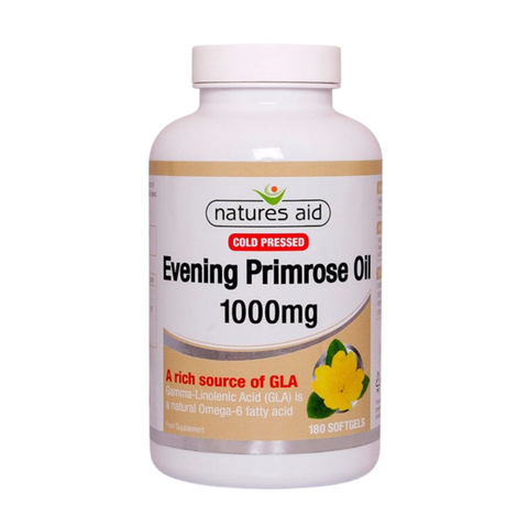 Natures Aid Tinh Dầu Hoa Anh Thảo Evening Primrose Oil 1000mg 180 Viên