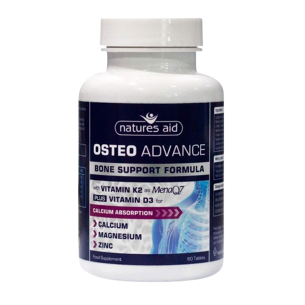 Natures Aid Viên Uống Bổ Xương Khớp Osteo Advance 60 Viên