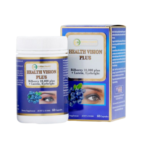 Golden Health Viên Uống Bổ Mắt Health Vision Plus 60 Viên