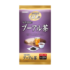 Orihiro Trà Phổ Nhĩ Pu-erh Tea Dạng Túi Lọc 60 Gói