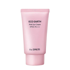 The Saem Kem Chống Nắng Giảm Dầu, Nâng Tone Da Sáng Hồng Pink Sun Cream 50g