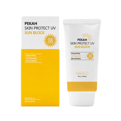 Pekah Kem Chống Nắng Vật Lý Nâng Tone Nhẹ UV Skin Protect UV Sun Block SPF 50+ PA+++ 70ml