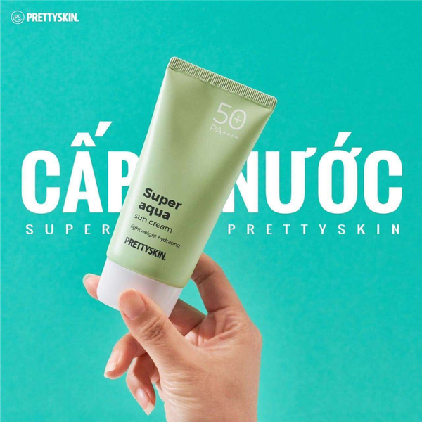 Pretty Skin Kem Chống Nắng Cấp Ẩm Super Aqua SPF50+ PA++ 70ml