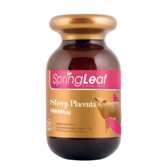 SpringLeaf Viên Uống Nhau Thai Cừu Sheep Placenta 80000mg 90 Viên