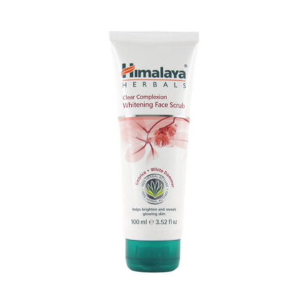 Himalaya Herbals Tẩy Tế Bào Chết Cam Thảo Sáng Da Clear Complexion Whitening Face Scrub 100ml