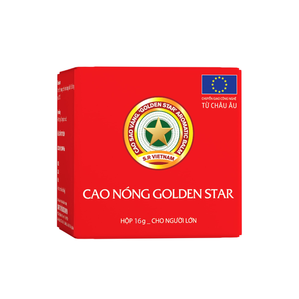 Golden Star Cao Sao Vàng Xoa Nóng Cho Người Lớn