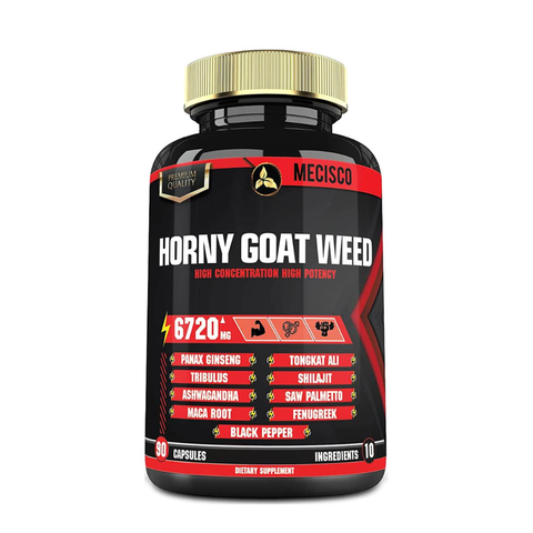 Mecisco Viên Uống Hỗ Trợ Sức Khỏe Nam Nữ Horny Goat Weed 6720mg 90 Viên