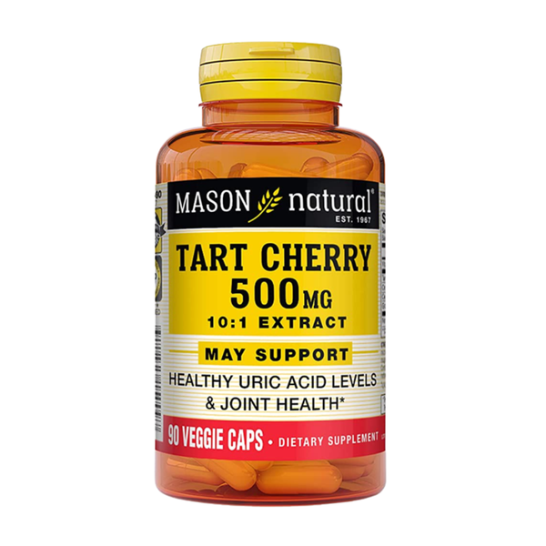 Mason Natural Viên Uống Cải Thiện Gout Tart Cherry 500mg 90 Viên