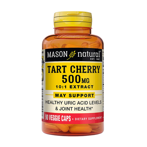 Mason Natural Viên Uống Cải Thiện Gout Tart Cherry 500mg 90 Viên