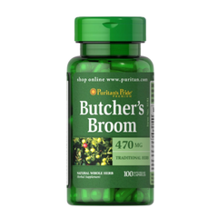 Puritan’s Pride Viên Uống Chiết Xuất Đậu Chổi Butcher’s Broom 470mg 100 Viên