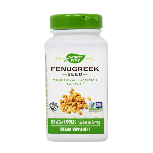 Nature’s Way Viên Uống Lợi Sữa Fenugreek Seed 1220mg 100 Viên