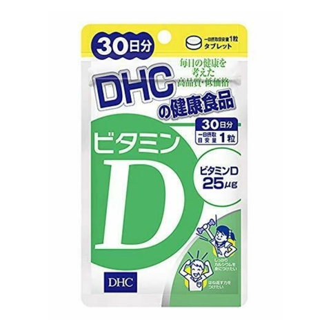DHC Viên Uống Bổ Sung Vitamin D 30 Ngày
