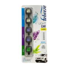 Febreze Nước Hoa Xe Hơi Light Car Set 5 Cái x 2ml