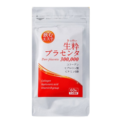 Kissui Viên Uống Nhau Thai Tươi Pure Placenta 300,000mg 60 Viên