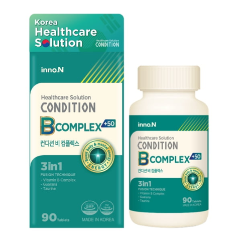 Inno.N Viên Uống Bổ Sung Vitamin Nhóm B Condition B Complex 90 Viên