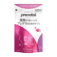 Fine Japan Viên Uống Bổ Sung 12 Loại Vitamin 6 Loại Khoáng Chất Cho Bà Bầu Prenatal 90 Viên