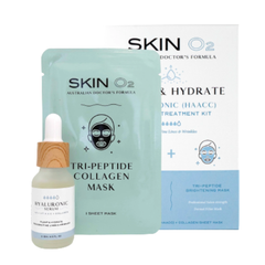 Skin O2 Bộ Kit Serum Cấp Ẩm Hyaluronic (HAACC) Intense Treatment 15ml