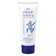 Hatomugi Kem Dưỡng Tay Cấp Ẩm Mềm Mịn & Ngừa Nếp Nhăn Reihaku Hand Cream 65g