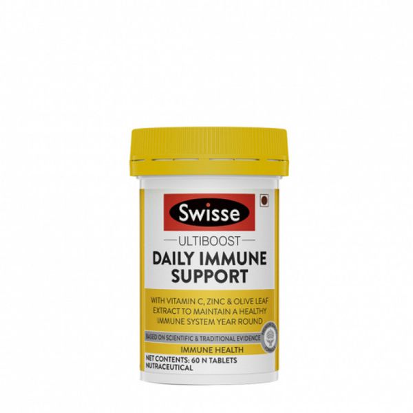 Swisse Viên Uống Hỗ Trợ Tăng Đề Kháng Daily Immune Support 60 Viên