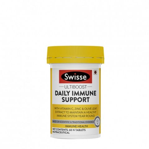 Swisse Viên Uống Hỗ Trợ Tăng Đề Kháng Daily Immune Support 60 Viên