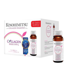 Kinohimitsu Nước Uống Chống Lão Hóa Sáng Da Collagen Diamond Kit 5300 (Hộp 16 chai)