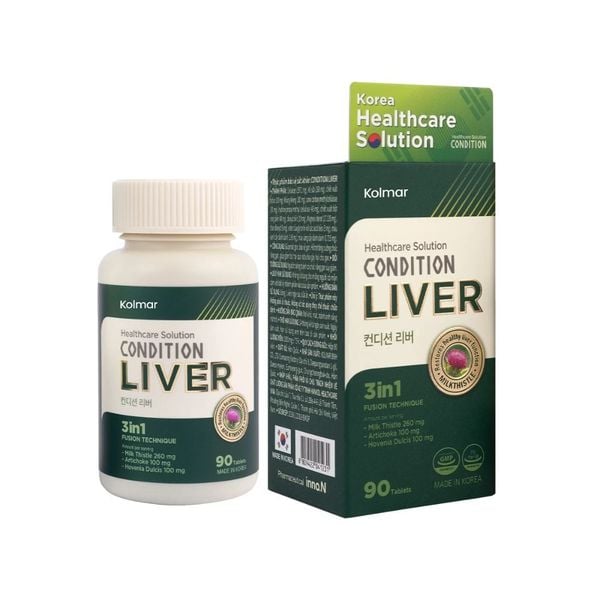 Kolmar Thực Phẩm Hỗ Trợ Tăng Cường Chức Năng Gan Condition Liver 90 Viên