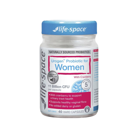 Life Space Men Vi Sinh Cho Nữ Giới Urogen Probiotic For Women 60 Viên