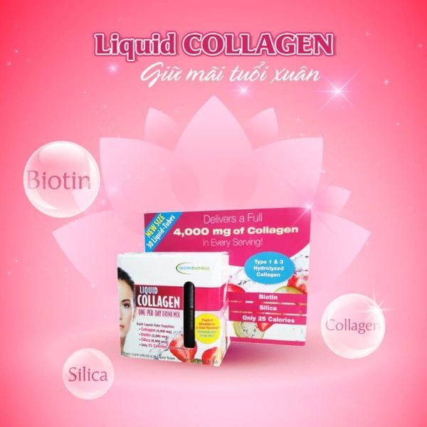 Liquid Collagen One-per-day Drink Mix Dạng Nước 30 Ống