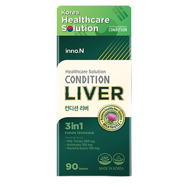 Inno.N Thực Phẩm Hỗ Trợ Tăng Cường Chức Năng Gan Condition Liver 90 Viên