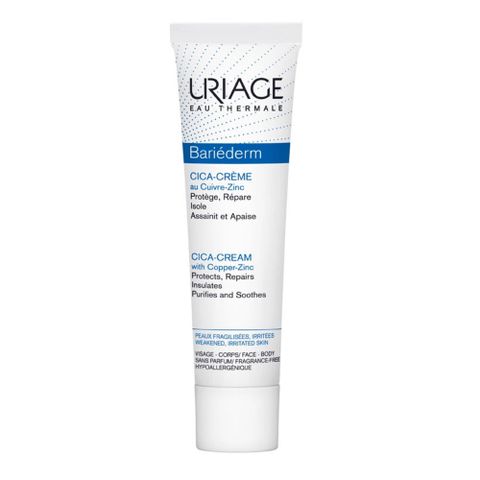 Uriage Kem Làm Dịu Làm Lành Phục Hồi Da Tổn Thương Bariederm Cica Cream 40ml