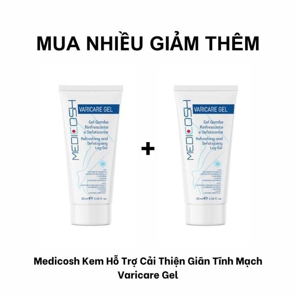 Medicosh Kem Hỗ Trợ Cải Thiện Giãn Tĩnh Mạch Varicare Gel